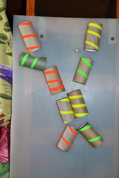 Горка для шариков из картона своими руками&nbsp;