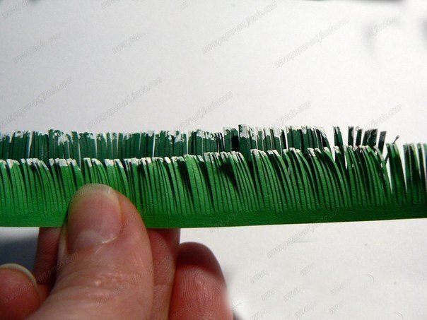 Новогодняя веточка из бумаги Новогодняя веточка из бумаги