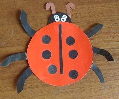 Аппликация из цветной бумаги Аппликация из цветной бумаги