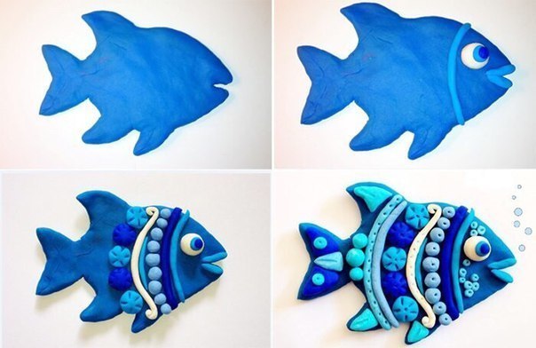 Лепим с детьми.