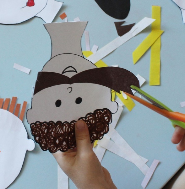 Парикмахерская. учимся пользоваться ножницами