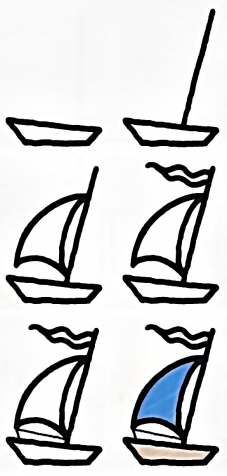 Рисуем кораблик