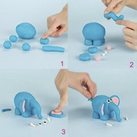 Уроки лепки