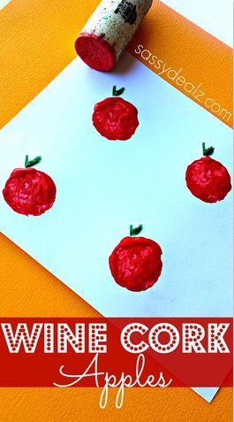 Рисуем пробкой Рисуем пробкой