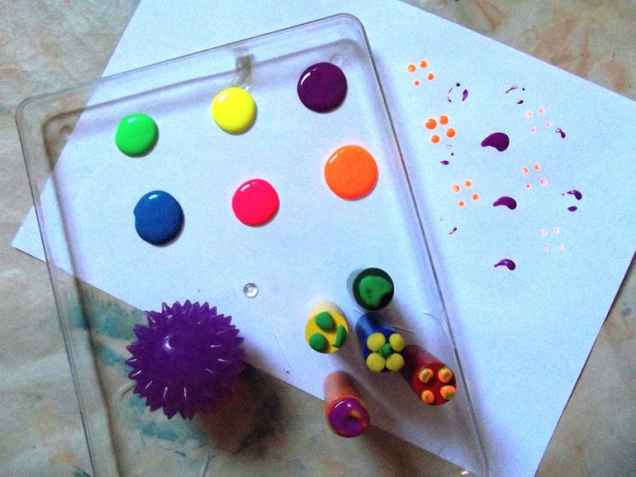 Штампы для рисования из подручных средств !