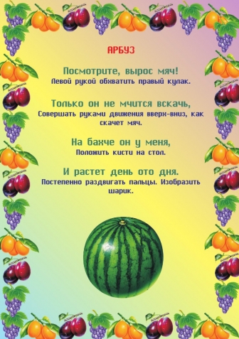 Пальчиковая гимнастика . Пальчиковая гимнастика .