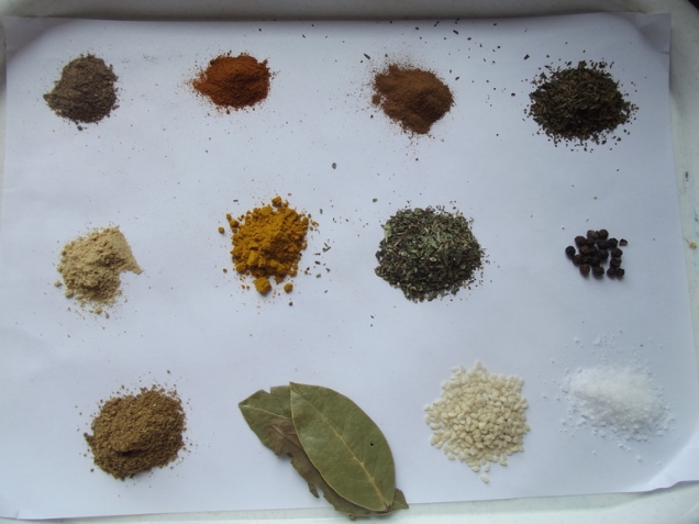 Игра  " Мир специй " 3 +