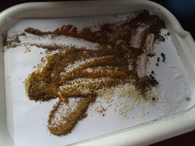 Игра  " Мир специй " 3 +