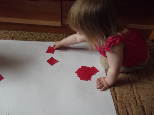 Аппликация " Цветок ". Аппликация " Цветок ".