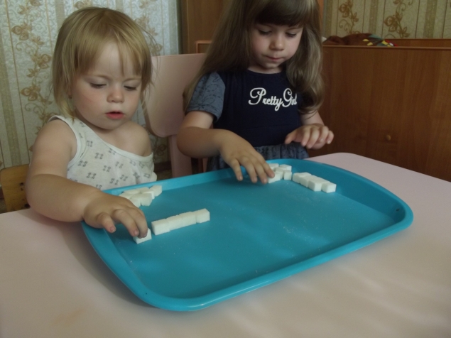 Счетный материал и конструктор с кухни !