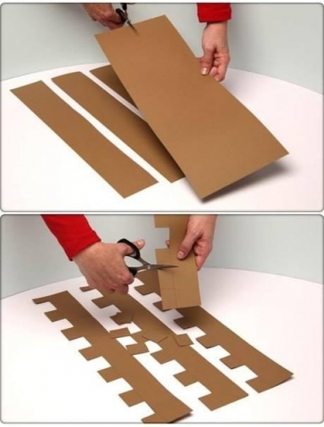 Замок из картона ! Замок из картона !