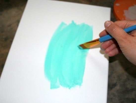 Картина из яичных ячеек . Картина из яичных ячеек .