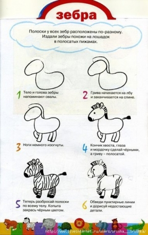 Рисуем животных . Рисуем животных .