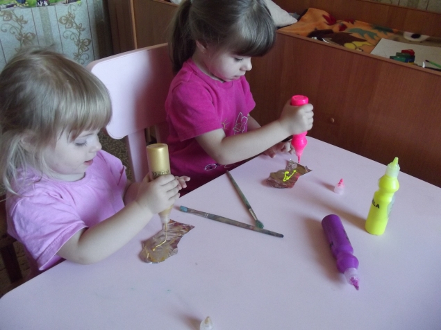 Рыбки из фольги !