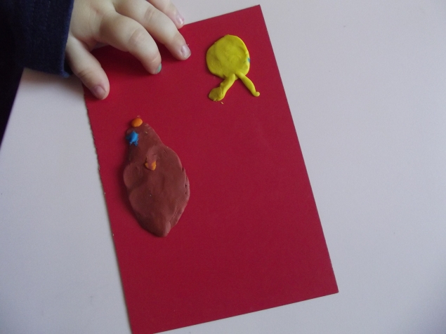 Ежики из спичек .