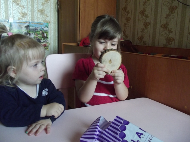 Игра " Волшебный мешочек " .