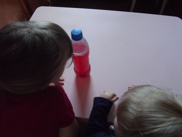 Вода с пузырьками .