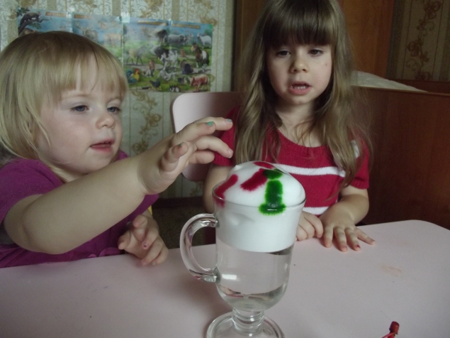 Опыт " Дождик в стакане " . Опыт " Дождик в стакане " .