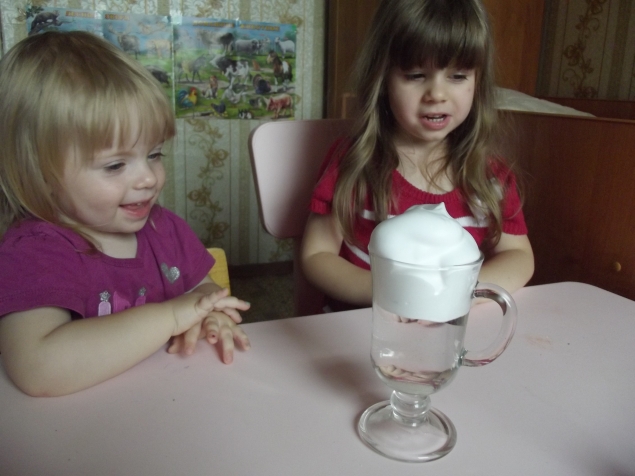 Опыт " Дождик в стакане " . Опыт " Дождик в стакане " .