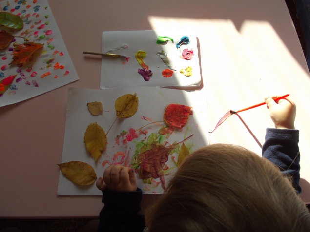 Осенняя картина . Осенняя картина .