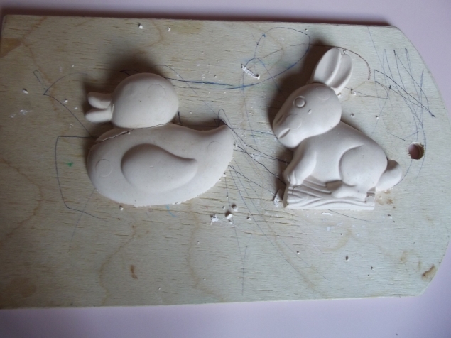 Делаем фигурки из гипса !