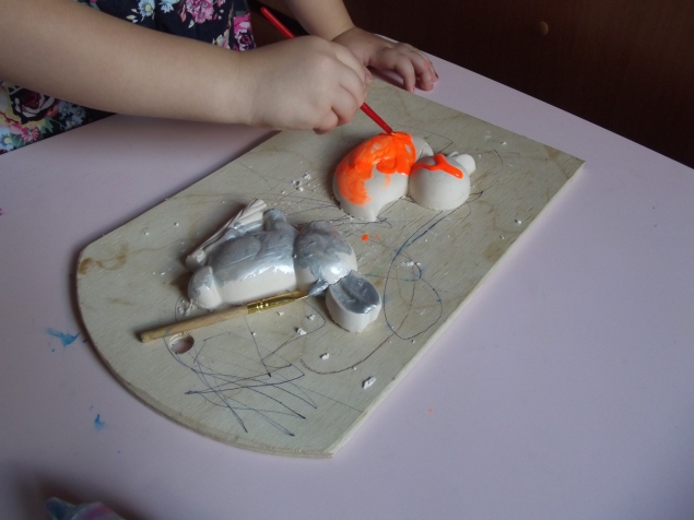 Делаем фигурки из гипса !