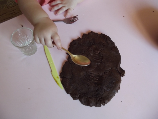 Игры с пластилином .