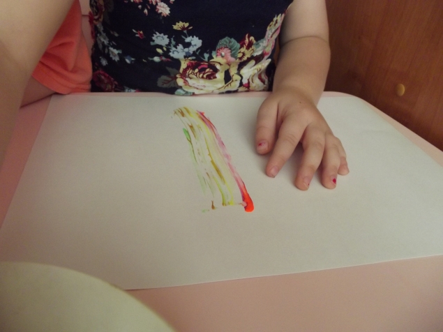 Рисуем ватными палочками .. Рисуем ватными палочками ..