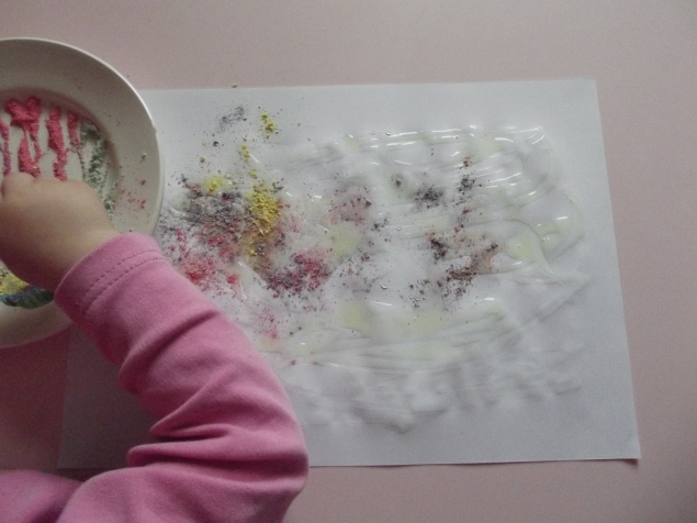 Рисуем мелом .