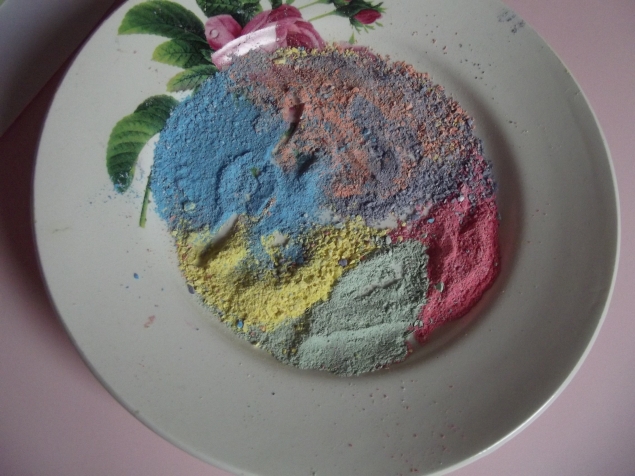 Рисуем мелом .