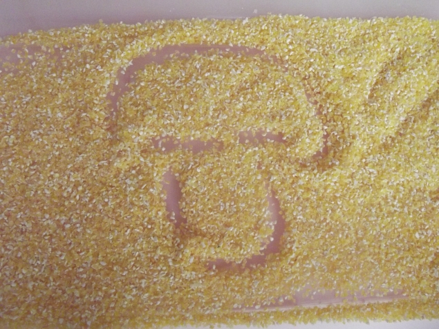 Игры с крупой . Игры с крупой .