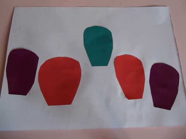 Аппликация " Осенний лес ".