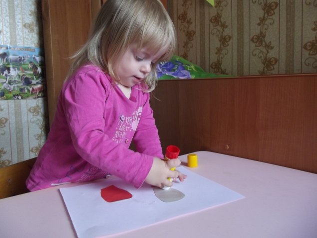 Аппликация " Осенний лес ".