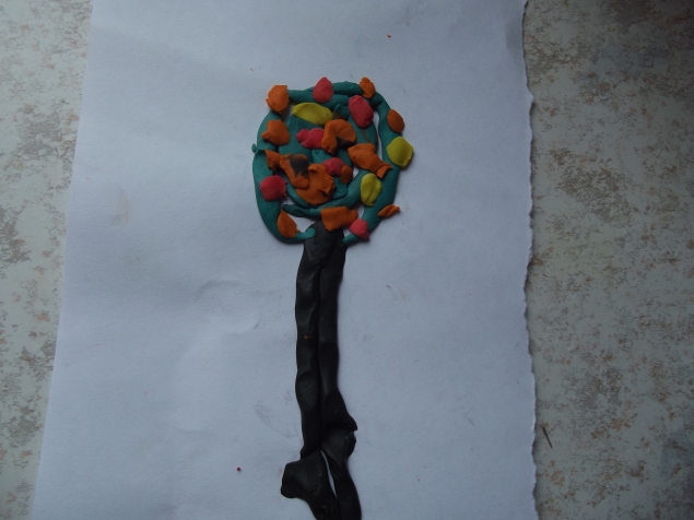 Осеннее дерево . Осеннее дерево .