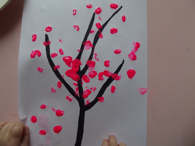 Сакура бутылкой . Сакура бутылкой .