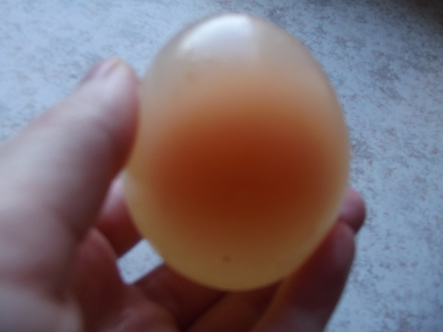 Резиновое яйцо !