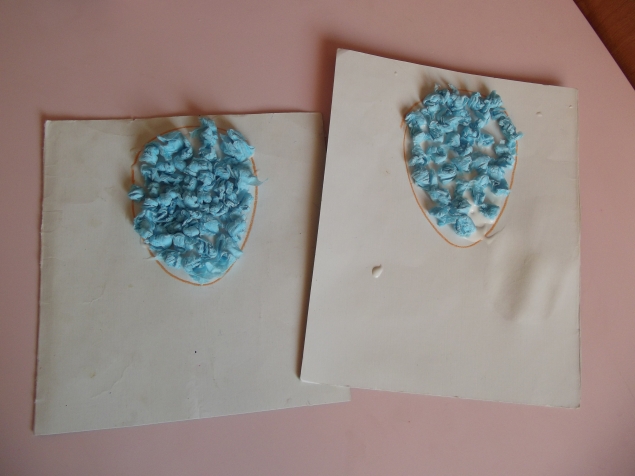 Аппликация " Воздушный шарик " . Аппликация " Воздушный шарик " .