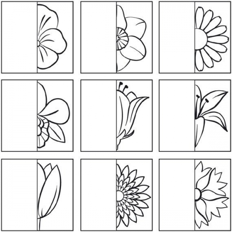 Дорисуй картинку . Дорисуй картинку .