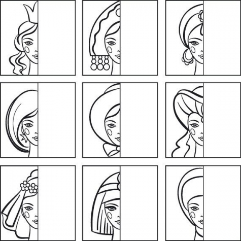 Дорисуй картинку . Дорисуй картинку .