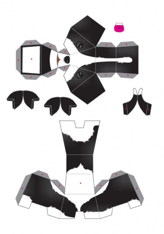 Фигурки из бумаги . Фигурки из бумаги .