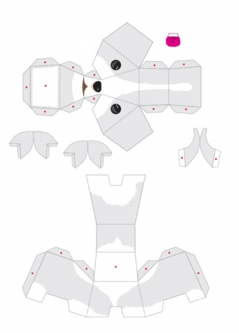 Фигурки из бумаги . Фигурки из бумаги .