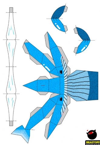 Фигурки из бумаги . Фигурки из бумаги .