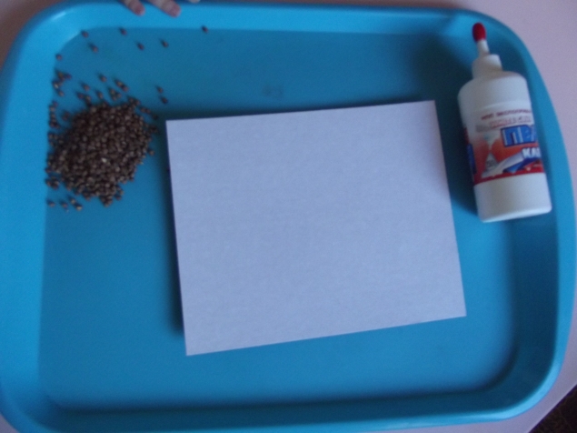 Крупяные узоры .