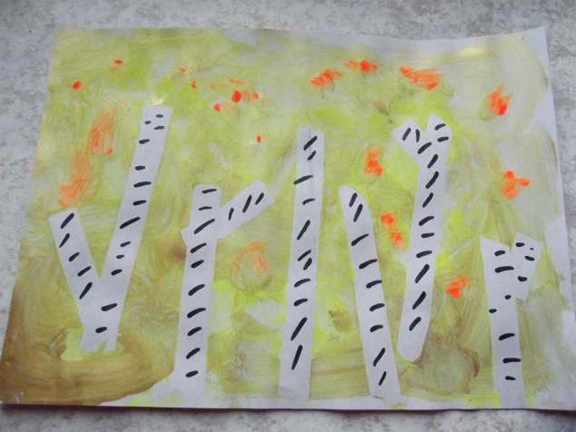 Изолента в рисовании .