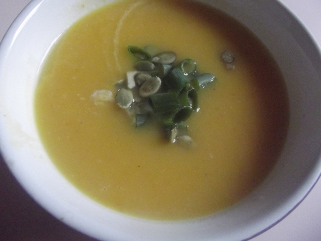 Суп из тыквы .