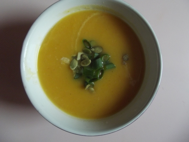 Суп из тыквы .