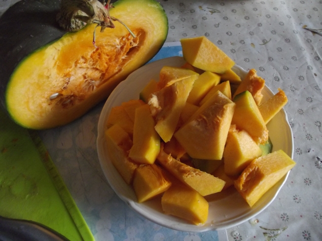 Суп из тыквы .