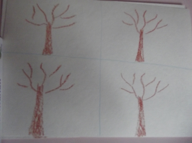 Времена года . Аппликация . Времена года . Аппликация .