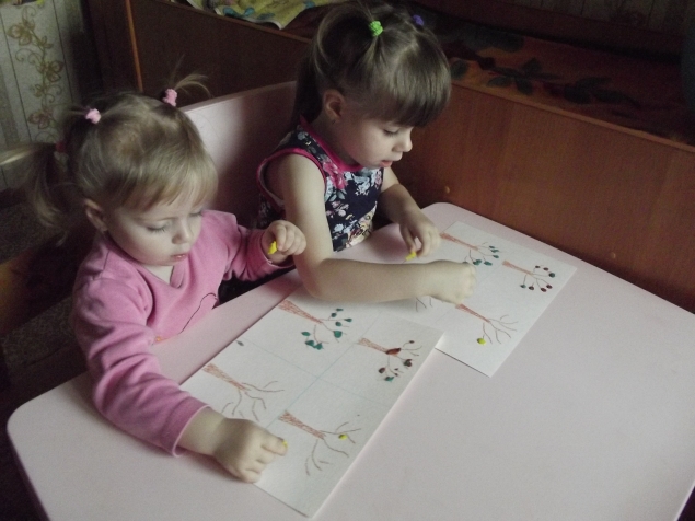 Времена года . Аппликация . Времена года . Аппликация .