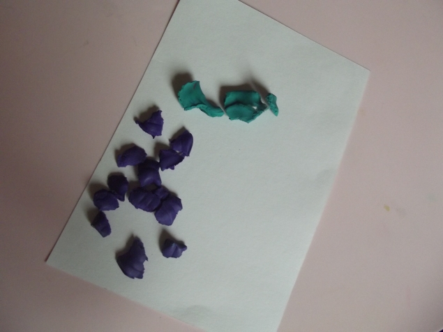 Аппликация " Виноград " . Аппликация " Виноград " .